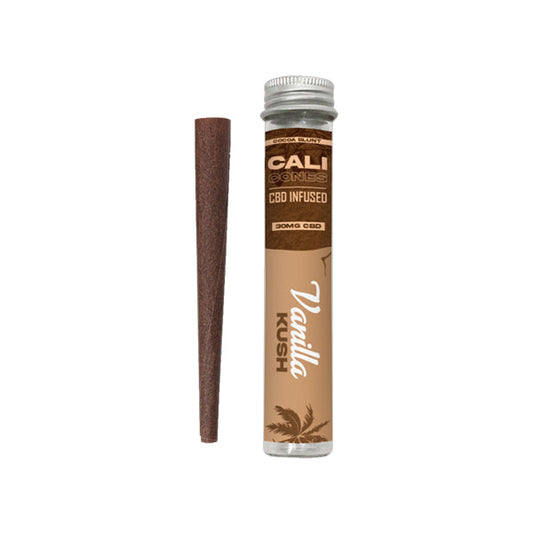 CALI CONES Cocoa 30mg Full Spectrum CBD Infused Cone - Vanilla Kush - Vape Center