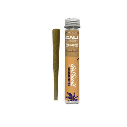 CALI CONES Hemp 30mg Full Spectrum CBD Infused Cone - Girl Scout Cookies - Vape Center