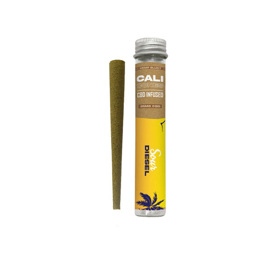 CALI CONES Hemp 30mg Full Spectrum CBD Infused Cone - Sour Diesel - Vape Center