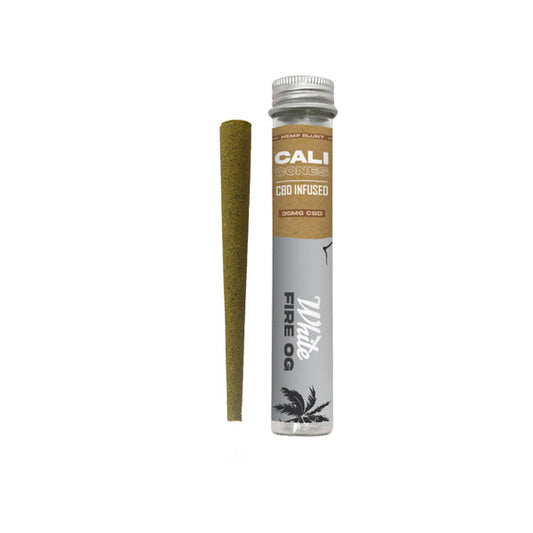 CALI CONES Hemp 30mg Full Spectrum CBD Infused Cone - White Fire OG - Vape Center