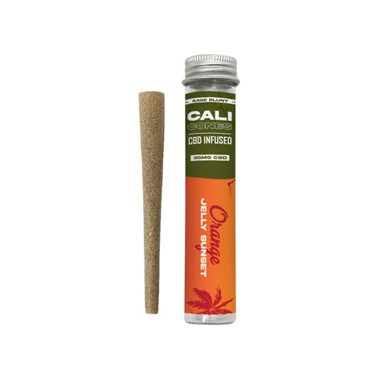 CALI CONES Sage 30mg Full Spectrum CBD Infused Cone - Orange Jelly Sunset - Vape Center