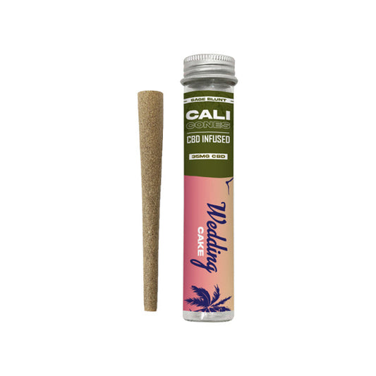 CALI CONES Sage 30mg Full Spectrum CBD Infused Cone - Wedding Cake - Vape Center