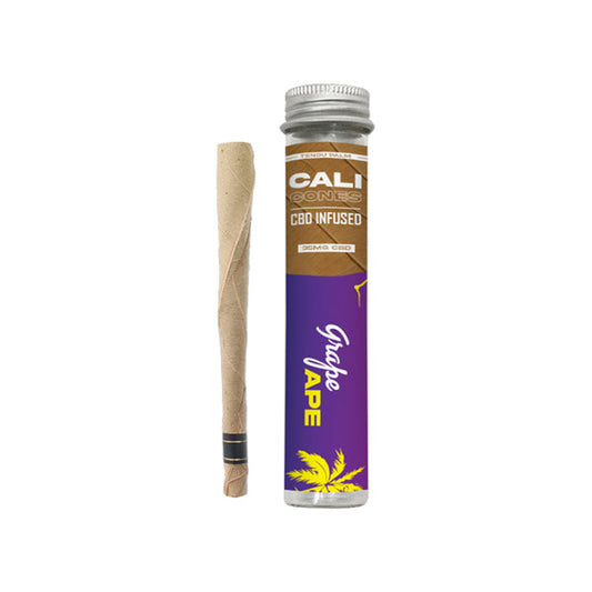 CALI CONES Tendu 30mg Full Spectrum CBD Infused Palm Cone - Grape Ape - Vape Center