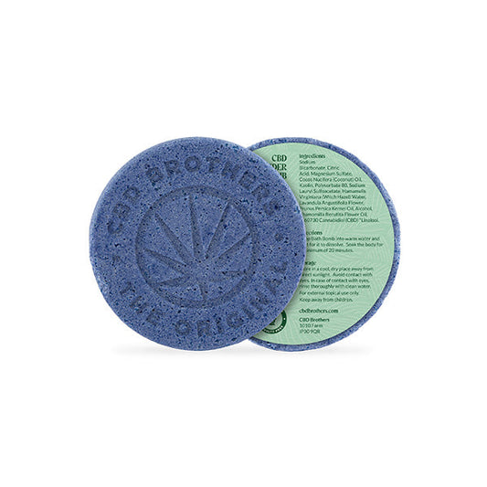 CBD Brothers 100mg CBD Lavender Bath Bomb - 100g - Vape Center