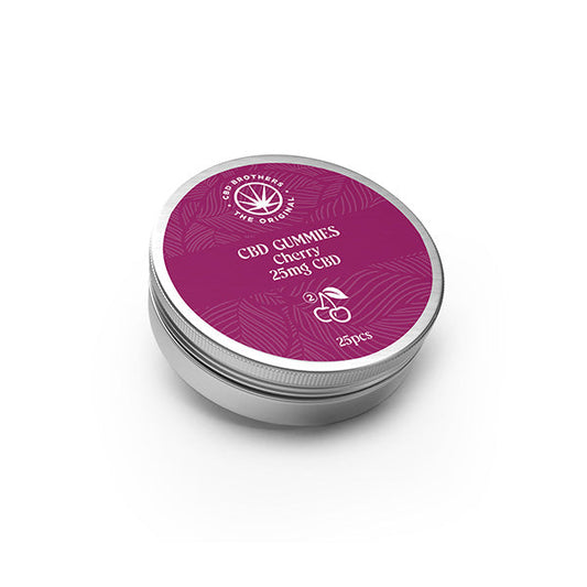 CBD Brothers 625mg CBD Cherry Gummies - 30 Pcs - Vape Center