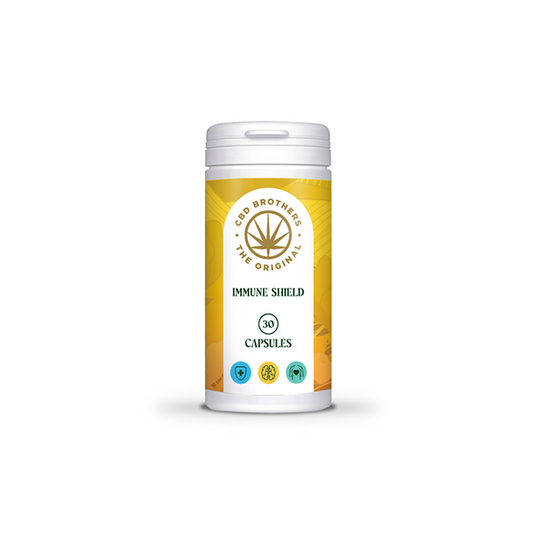 CBD Brothers Immune Sheild 500mg  Capsules - 30 Caps - Vape Center