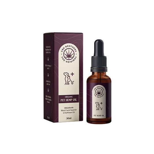 CBD Brothers Organic Pet Hemp Oil - 30ml - Vape Center