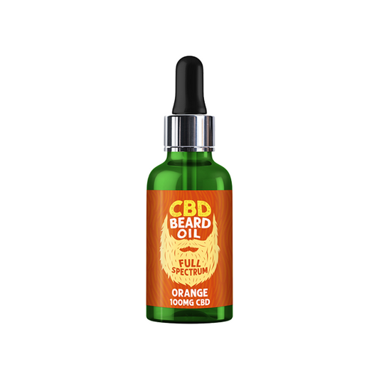 CBD Embrace 100mg Full Spectrum CBD Orange Beard Oil - 30ml - Vape Center