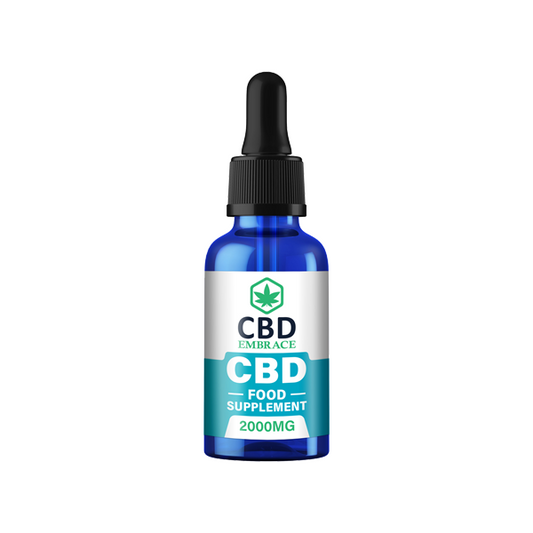 CBD Embrace 2000mg Full Spectrum CBD Food Supplement - 30ml - Vape Center