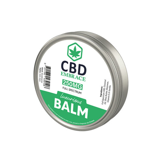 CBD Embrace 250mg Full Spectrum CBD Luxurious Balm - 30g - Vape Center
