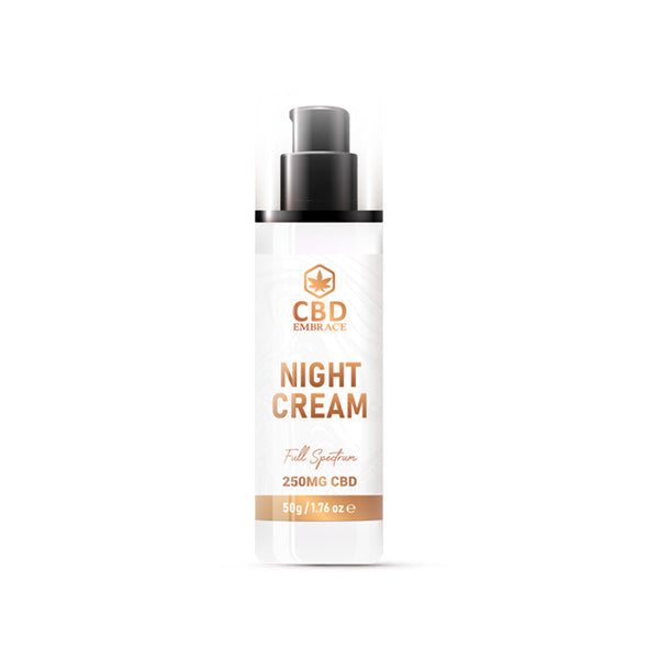 CBD Embrace 250mg Full Spectrum CBD Night Cream - 50g - Vape Center