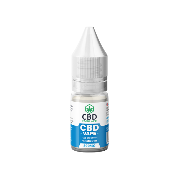 CBD Embrace 500mg Full Spectrum CBD Vape Oil - 10ml - Vape Center