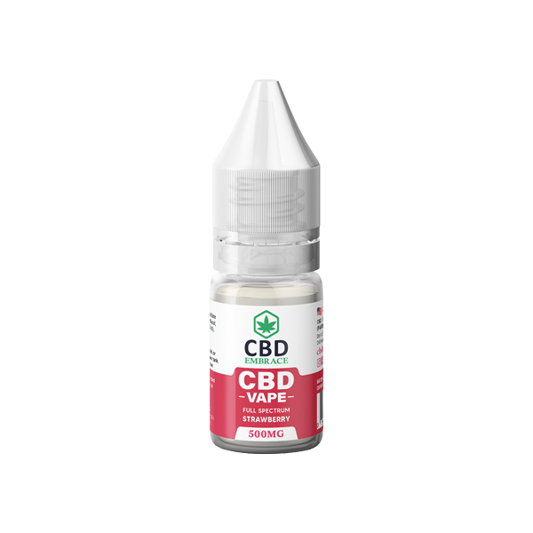 CBD Embrace 500mg Full Spectrum CBD Vape Oil - 10ml - Vape Center