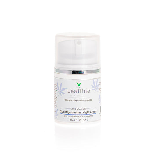 CBD Leafline 100mg CBD Skin Rejuvenating Night Cream 30ml - 2d0116-20