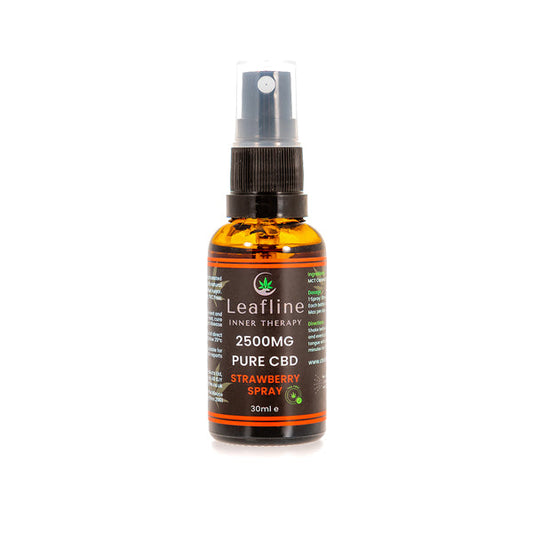 CBD Leafline 2500mg CBD MCT Oil Spray - 30ml - Vape Center