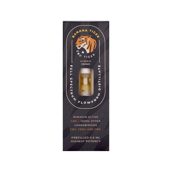 CBD Tiger 350mg Full Spectrum CBD Flowform Vape Cartridge - Vape Center