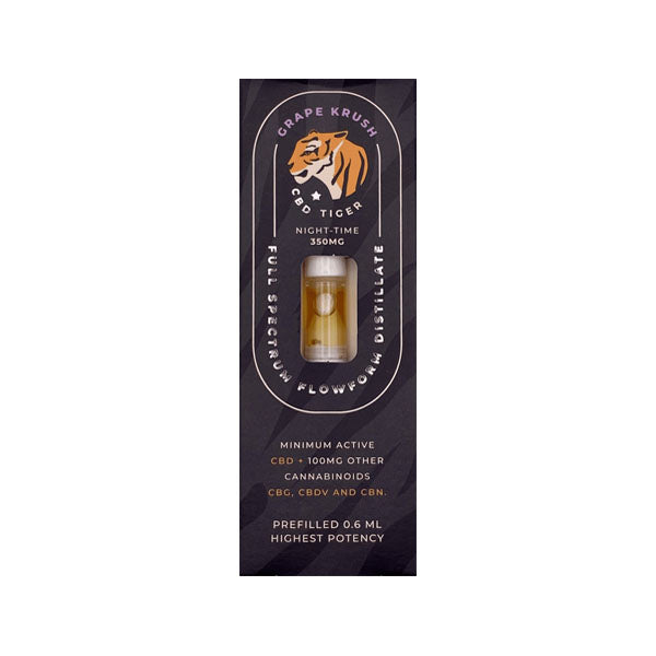 CBD Tiger 350mg Full Spectrum CBD Flowform Vape Cartridge - Vape Center