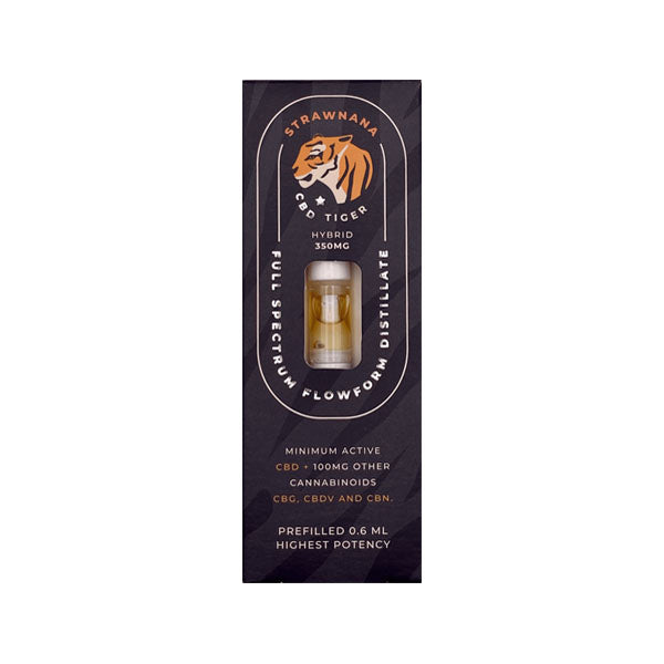 CBD Tiger 350mg Full Spectrum CBD Flowform Vape Cartridge - Vape Center