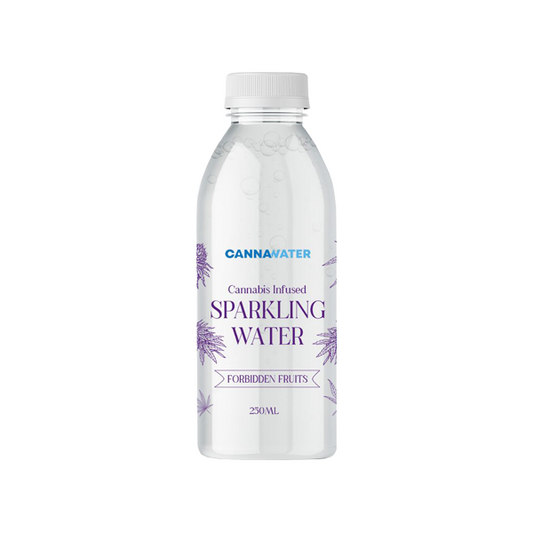 Cannawater Cannabis Infused Forbidden Fruits Sparkling Water 250ml - Vape Center
