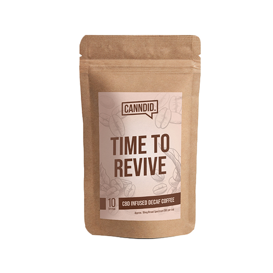 Canndid 100mg CBD Infused Decaf Coffee - 100g - Vape Center