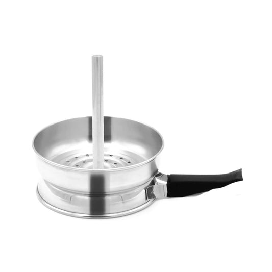 Charcoal Metal Pan Tray Chimney Head Pot Holder - Vape Center