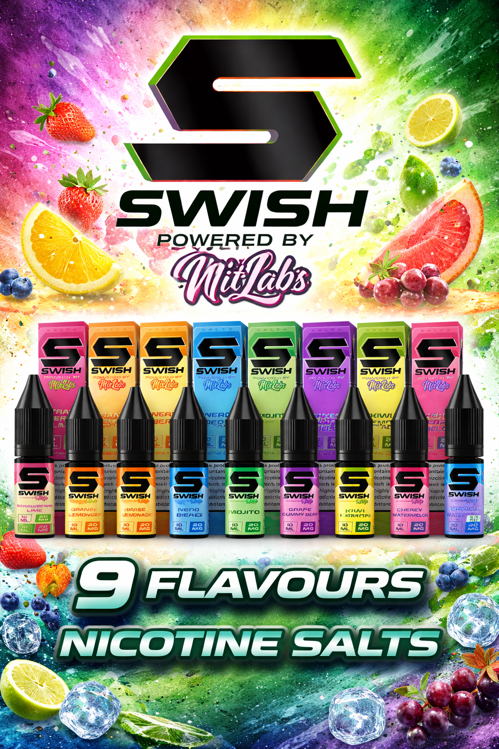 Swish X Mix Labs Nic Salt