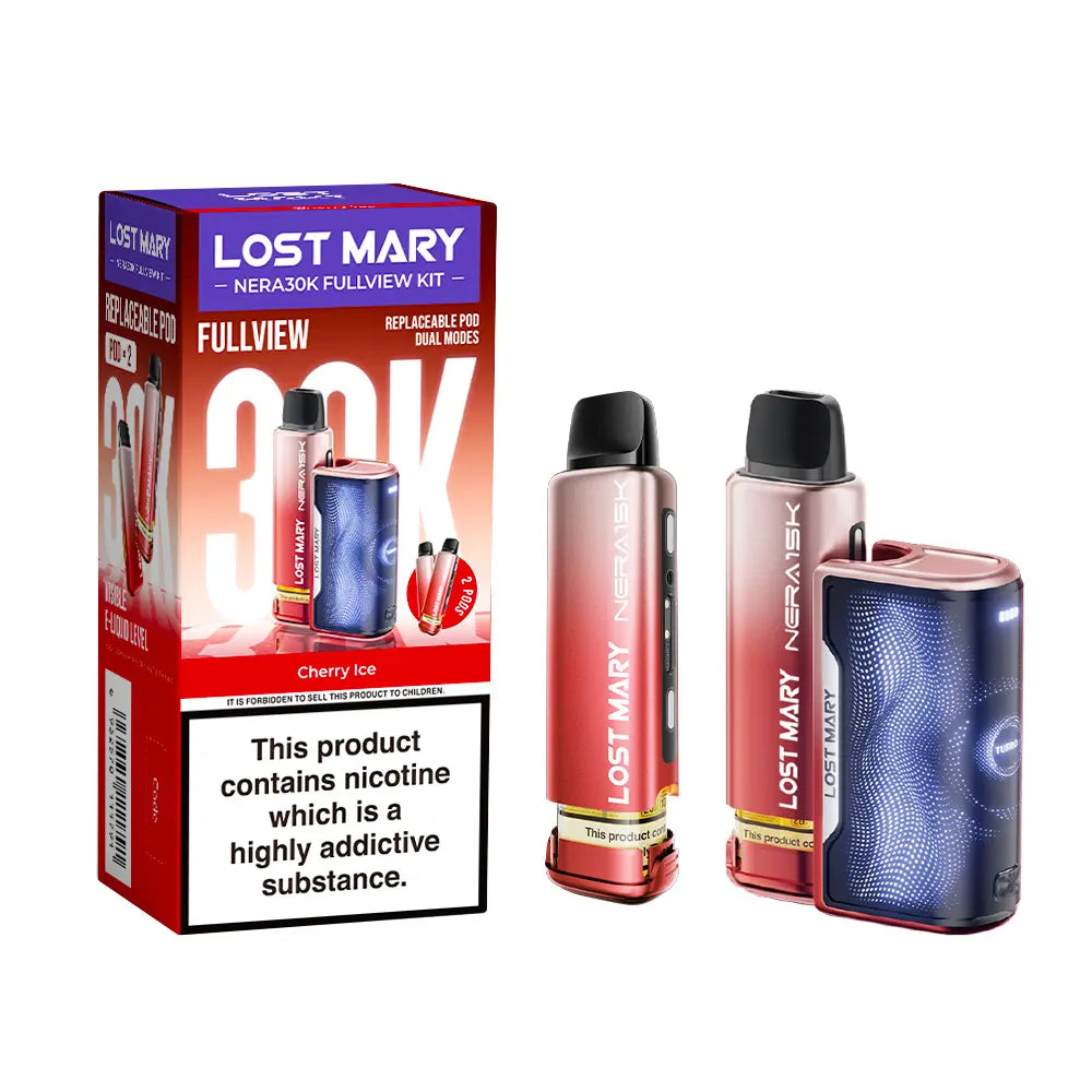 Lost Mary Nera 30K Fullview Prefilled Pod Vape