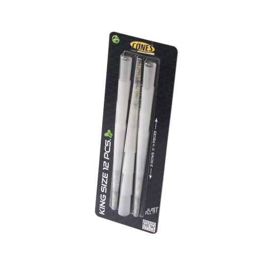Cones King Size pre-rolled Cones - 12 Pieces - Vape Center