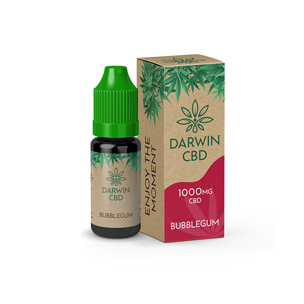 Darwin 1000mg CBD Isolate E-Liquid 10ml - Vape Center