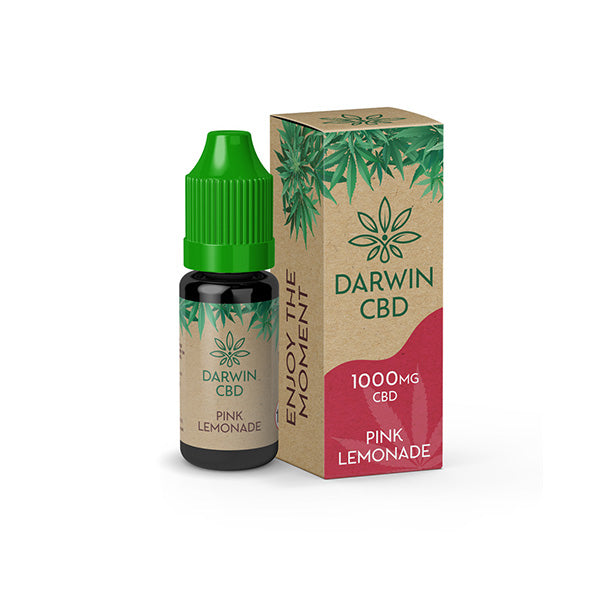 Darwin 1000mg CBD Isolate E-Liquid 10ml - Vape Center