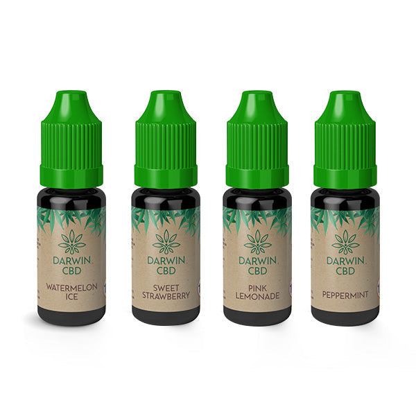 Darwin 1000mg CBD Isolate E-Liquid 10ml - Vape Center