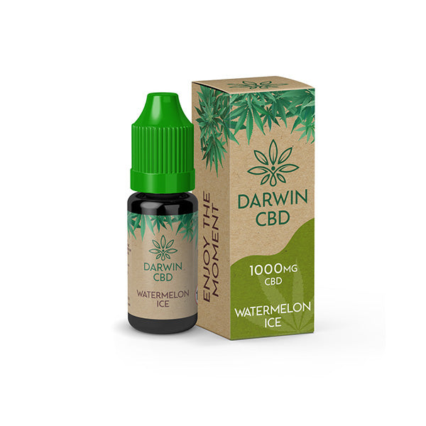 Darwin 1000mg CBD Isolate E-Liquid 10ml - Vape Center