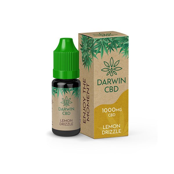 Darwin 1000mg CBD Isolate E-Liquid 10ml - Vape Center