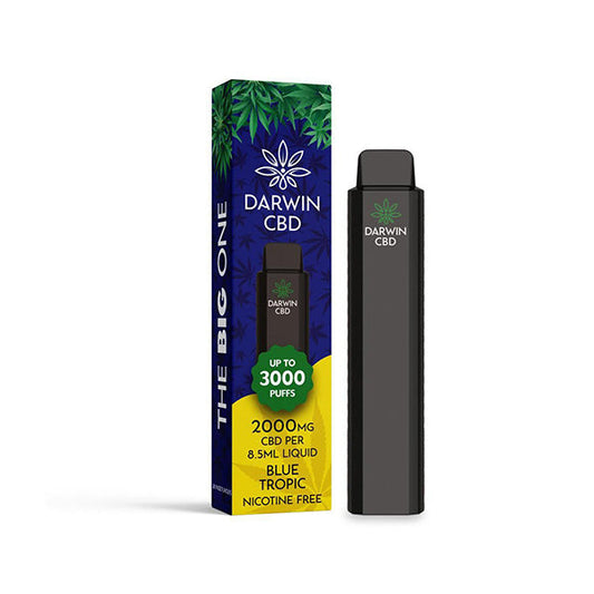 Darwin The Big One 2000mg CBD Disposable Vape Device 3000 Puffs - 2d0116-20