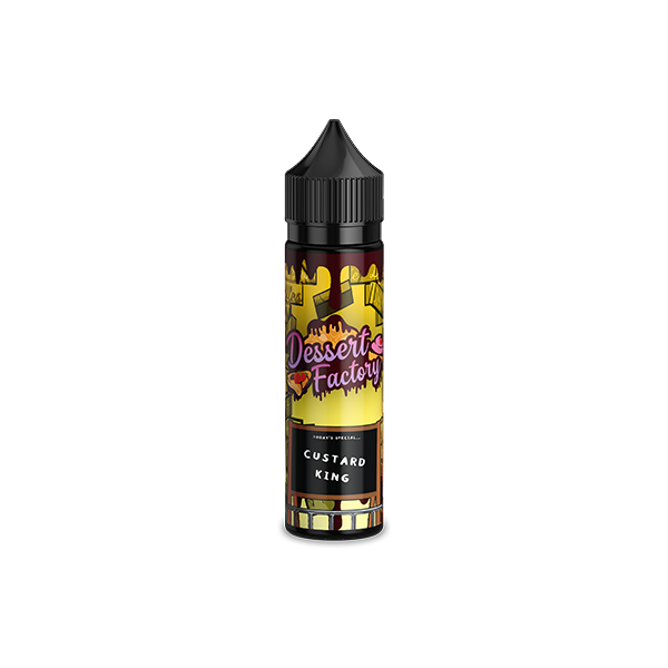 Dessert Factory 0mg Shortfill E-Liquid 50ml - Vape Center