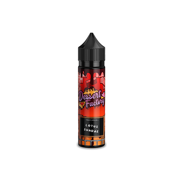 Dessert Factory 0mg Shortfill E-Liquid 50ml - Vape Center