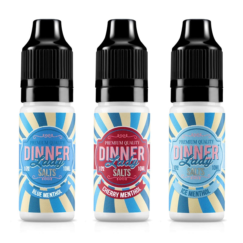 Dinner Lady Menthol Range 10ml Nic Salts - Vape Center