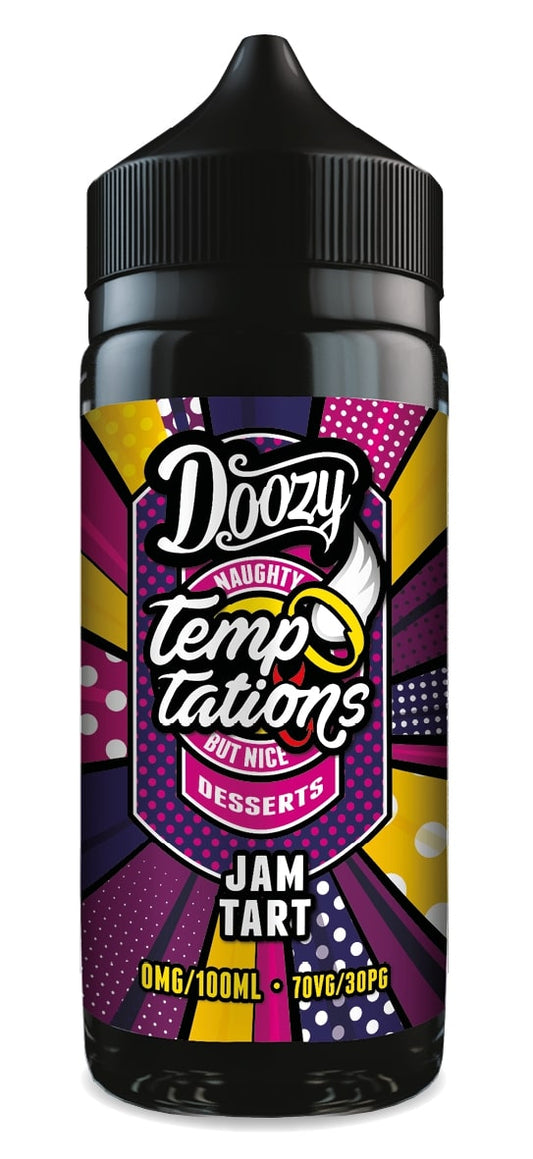 Doozy Vape - Doozy Temptation - 100ml - Jam Tart - Vape Center