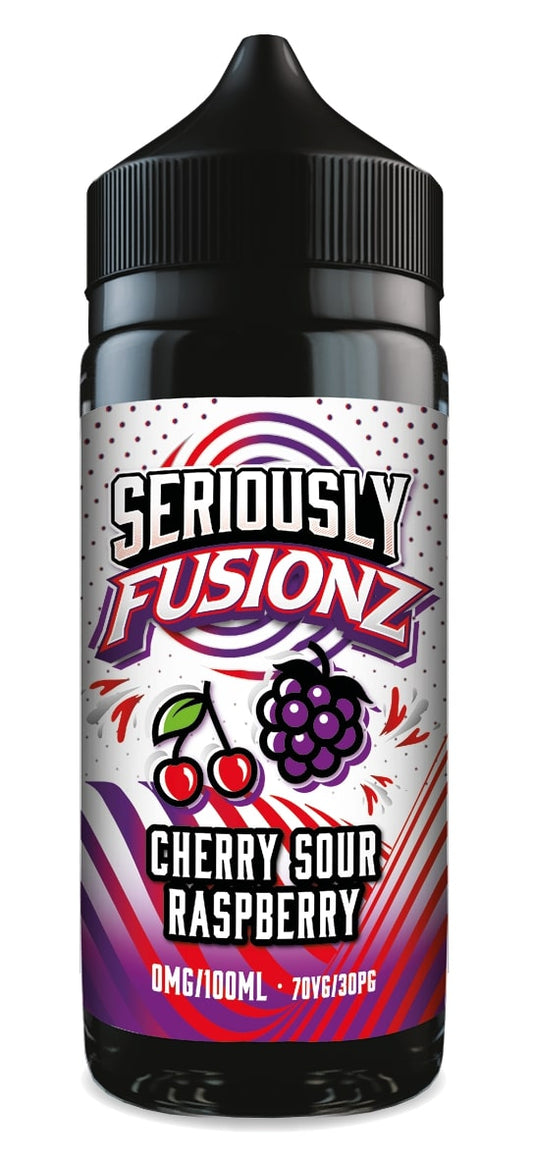 Doozy Vape - Seriously Fusionz - 100ml - Cherry Sour Raspberry - Vape Center