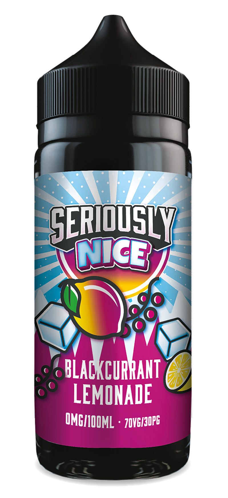 Doozy Vape - Seriously Nice - 100ml - Blackcurrant Lemonade - Vape Center