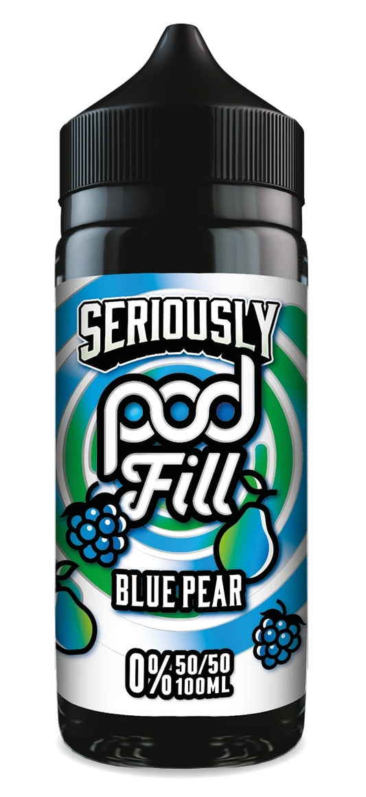Doozy Vape - Seriously Pod Fill - 100ml - Blue Pear - Vape Center