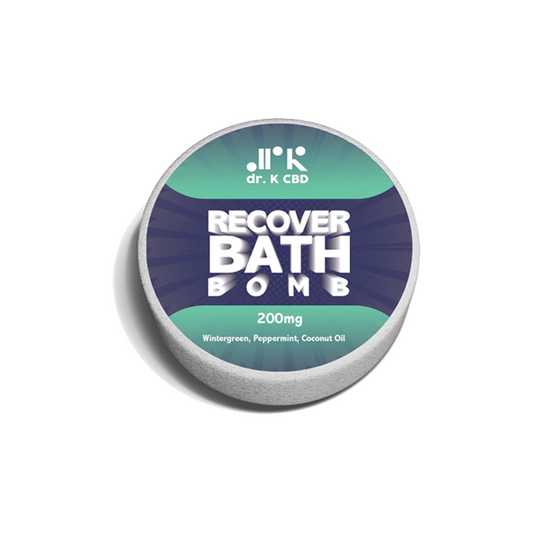 Dr K CBD 200mg CBD Recover Bath Bomb - Vape Center