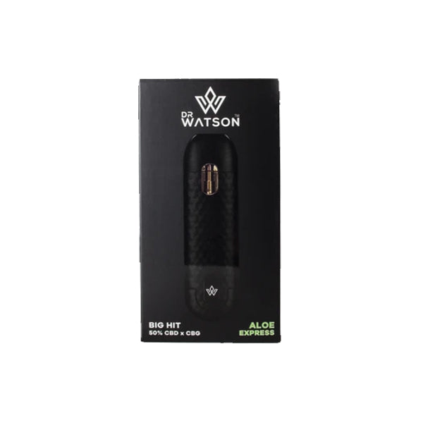 Dr Watson 500mg CBD x CBG Big Hit Disposable Vape Pen - Vape Center