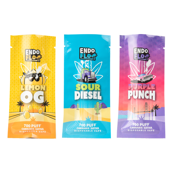 EndoFlo 500mg CBD Disposable Vape Device 700 Puffs - Vape Center