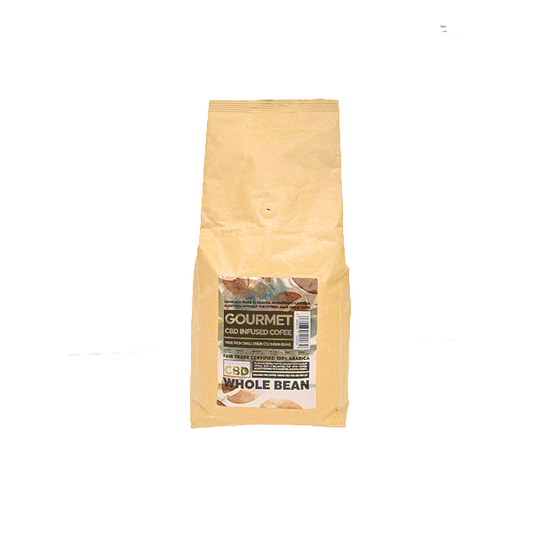 Equilibrium CBD Colombian Coffee Medium Roast 1kg Whole Beans Bulk Catering Packs - Vape Center