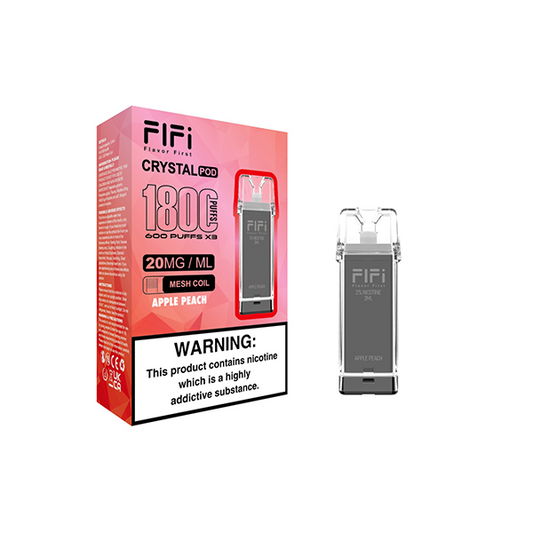 FLFI Crystal Replacement Pods 1800 Puffs 2ml - 2d0116-20