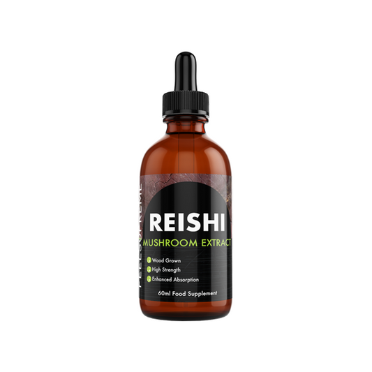Feel Supreme Reishi Mushroom Liquid Tincture - 60ml - Vape Center