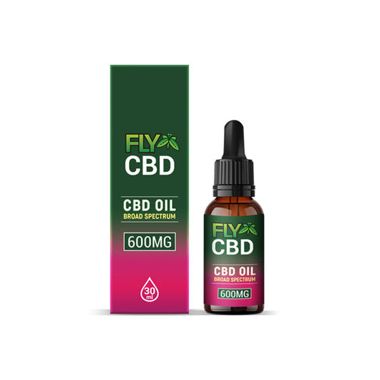 Fly Oil 600mg CBD Broad Spectrum Tincture Oil 30ml - Vape Center