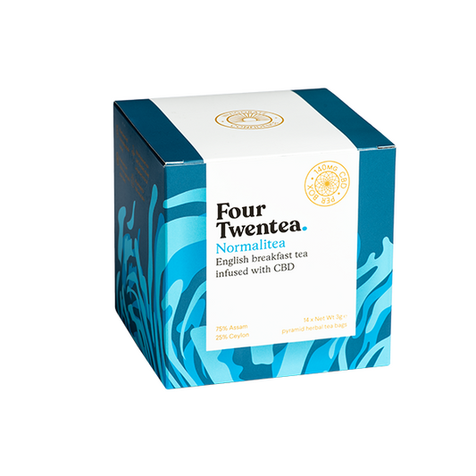 Four Twentea English Breakfast 10mg CBD Tea - Normalitea - Vape Center