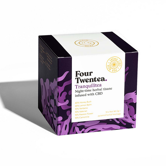 Four Twentea Herbal 10mg CBD Tea - Tranquilitea - Vape Center